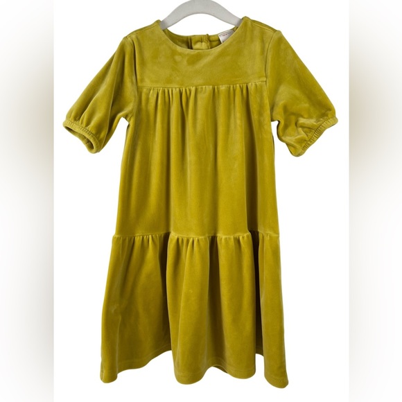Hanna Andersson Other - Hanna Andersson Tiered Velour Dress